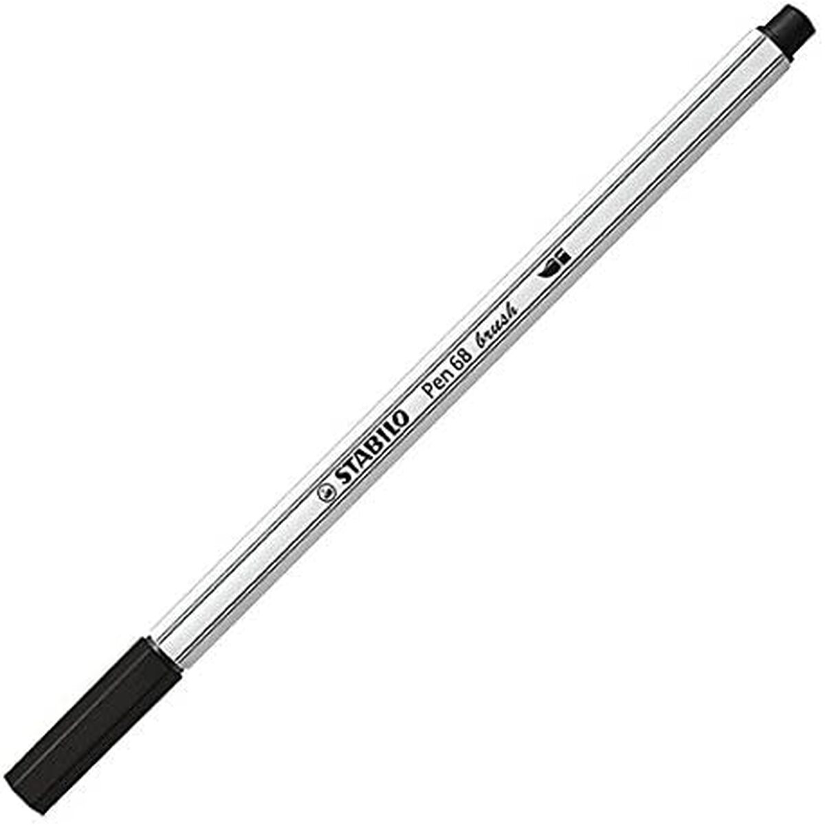 Tuschpennor Stabilo Pen 68 Brush 10 Delar Multicolour
